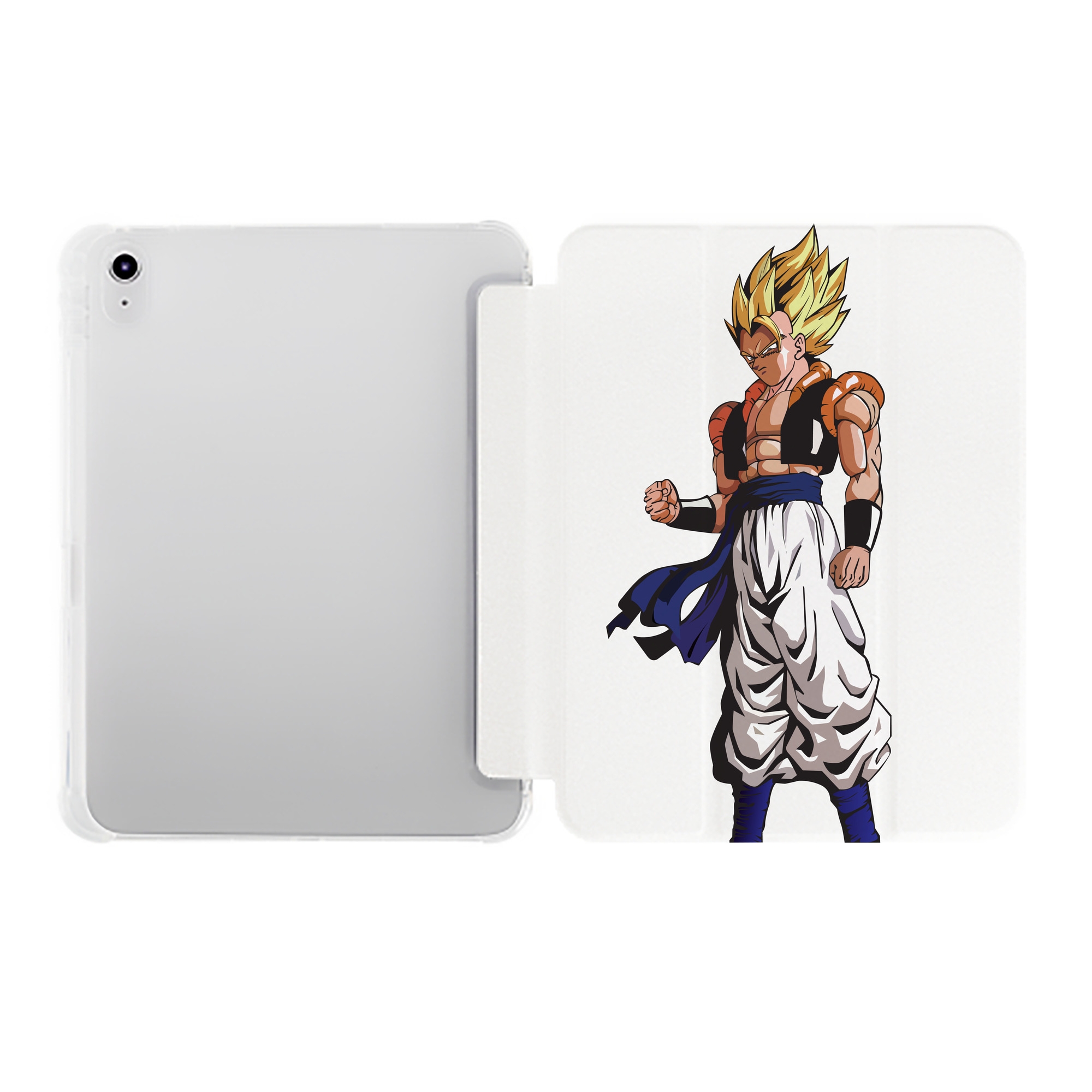 （画像用） ドラゴンボール DRAGON BALL IPad ケース ペン収納付き 三つ折りスタンド PUレザー×シリコン 対応機種9.5/10.5/10.9インチ